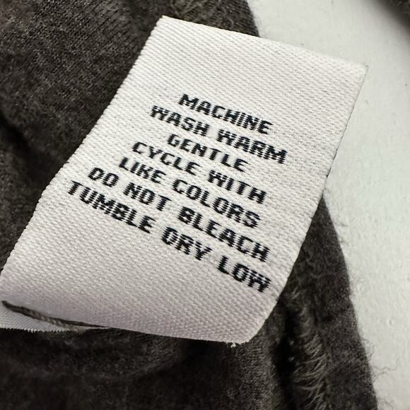 Habitat‎ Shirt Womens Small Gray Boxy Artisan Casual Tunic Relaxed Minimalist - Picture 8 of 11